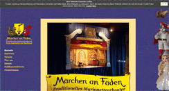 Desktop Screenshot of maerchen-an-faeden.at